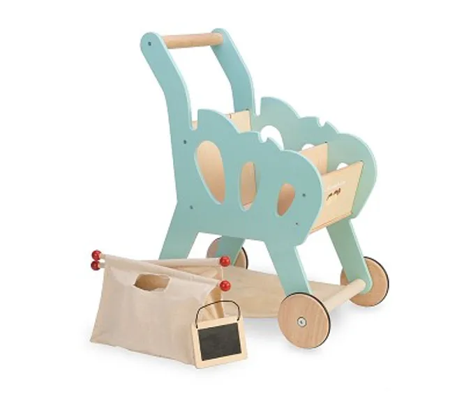 Hovedbilde Le Toy Van Handlevogn i Tre, Turkis