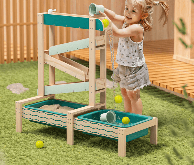 Hovedbilde Topbright Vannbane i tre - Interaktiv Utendørslek