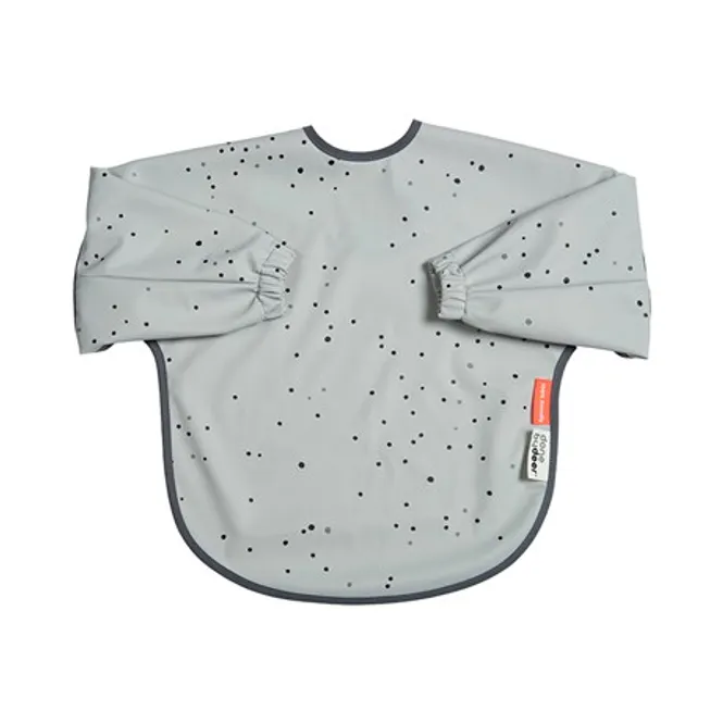 Hovedbilde Done by Deer Langermet Smekke, 18 mndr.+, Dreamy Dots, Grå