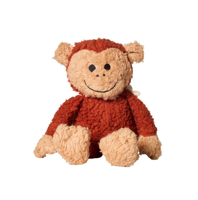 Hovedbilde Sleeping Hero Kosebamse med Kappe i Naturmaterialer -  Ape 26 cm.