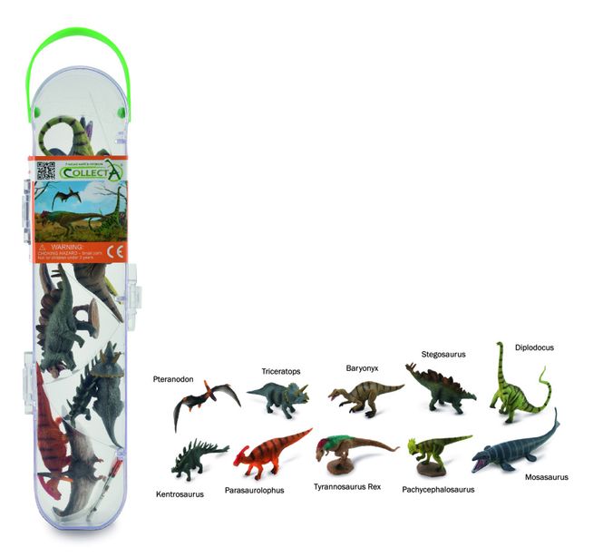 Hovedbilde CollectA 10 Miniatyrfigurer - Dinosaurer 