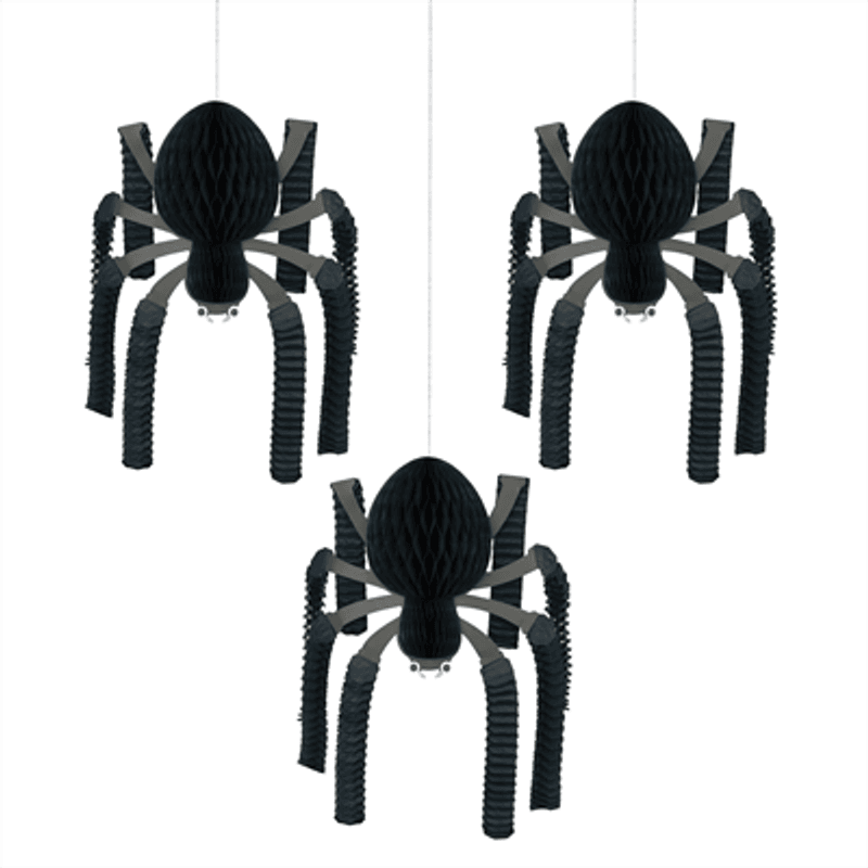 Meri Meri Edderkopper, 3 stk.