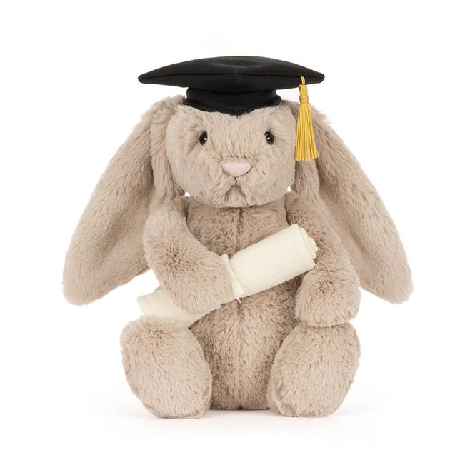 Hovedbilde Jellycat Kosedyr - Bashful Bunny Graduation Outfit