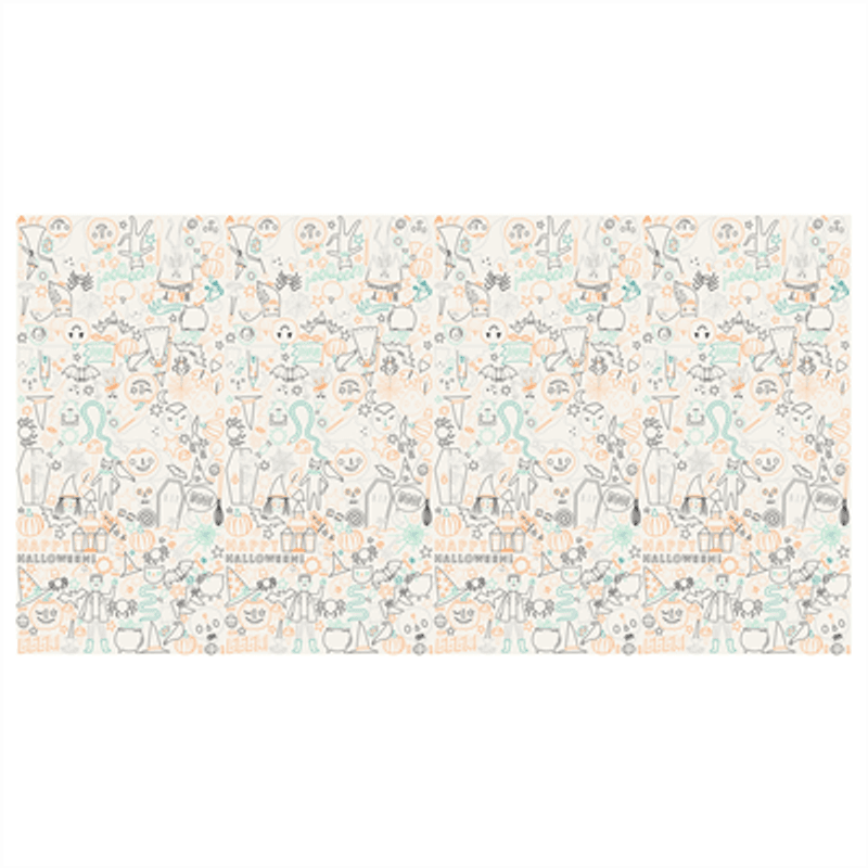 Meri Meri Fargeleggingsduk, Halloween