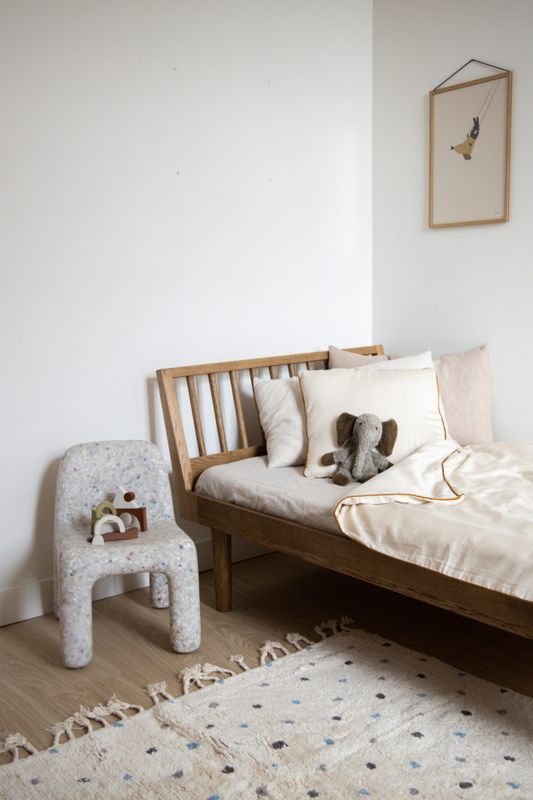 Kas Kopenhagen Formsydd Laken til Eli junior Seng, Krem